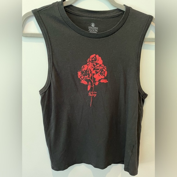 Volcom cropped muscle shirt - Picture 3 of 4